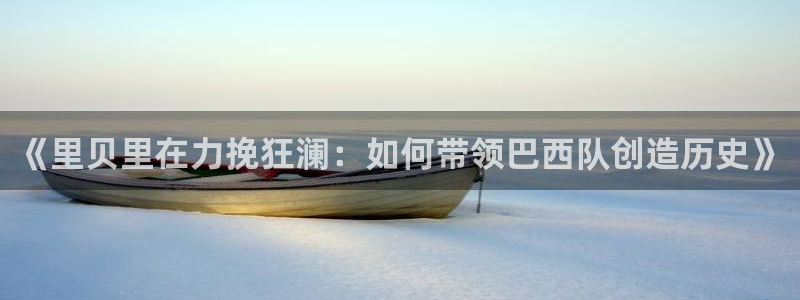 2026男足世界杯：《里贝里在力挽狂澜：如何带领巴西队创造历史》